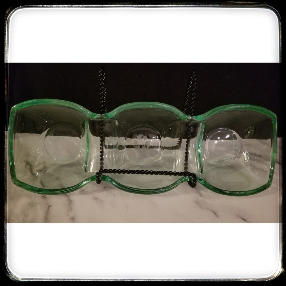 Recycled Glass Condiment Server - Picture 3 of 4